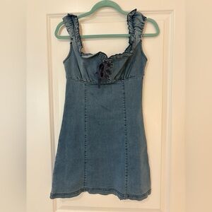 Urban Outfitters Blue Denim Dress